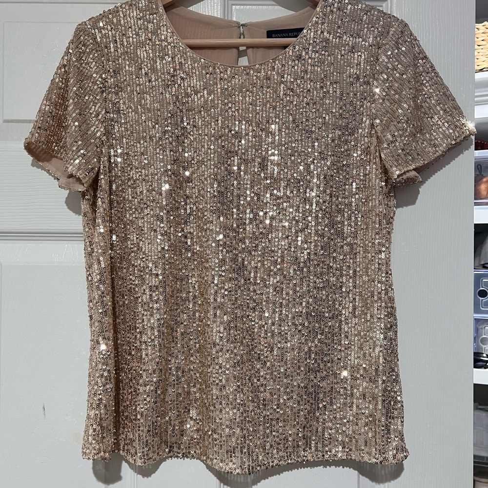 Sequin top